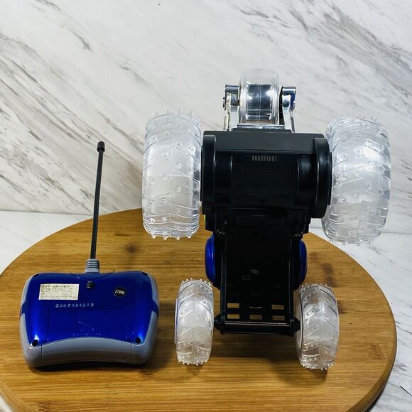 Sharper Image RC Blue Thunder Tumbler Remote Control Car 360 Degree Spins Tested - Picture 5 of 8